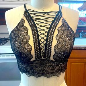 Victoria’s Secret lace up bralette
